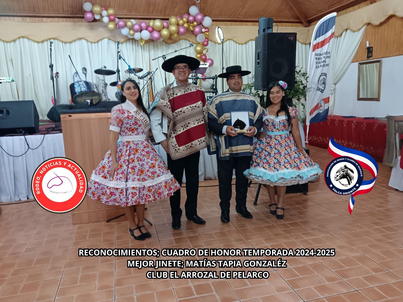 Cena de premiación Asociación Talca Oriente- Temporada 2024-2025
