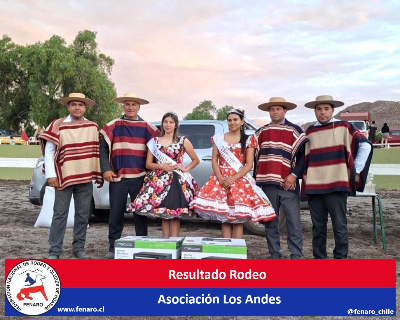 Resultado Rodeo Asociación Los Andes