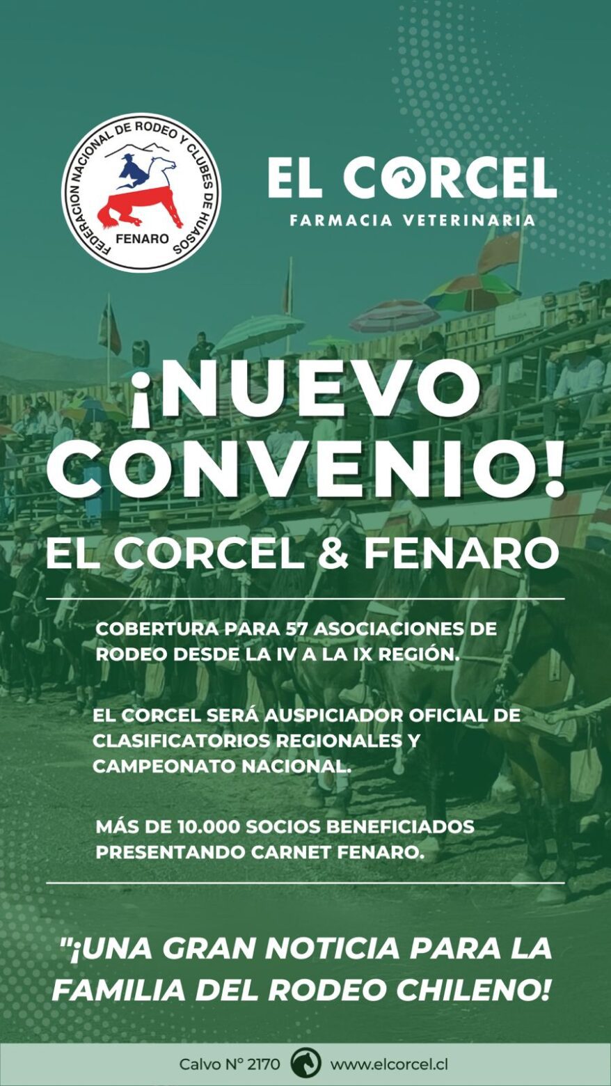 Afiche Corcel