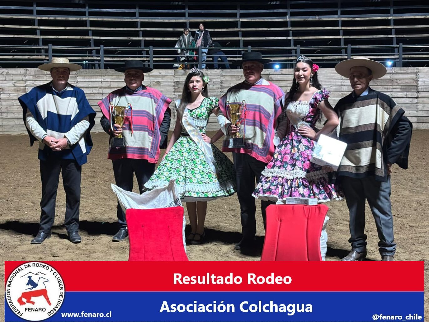 Resultado Rodeo Asociación Colchagua