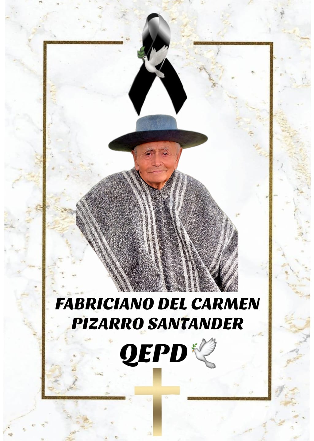 Condolencias para la Familia Pizarro Osorio