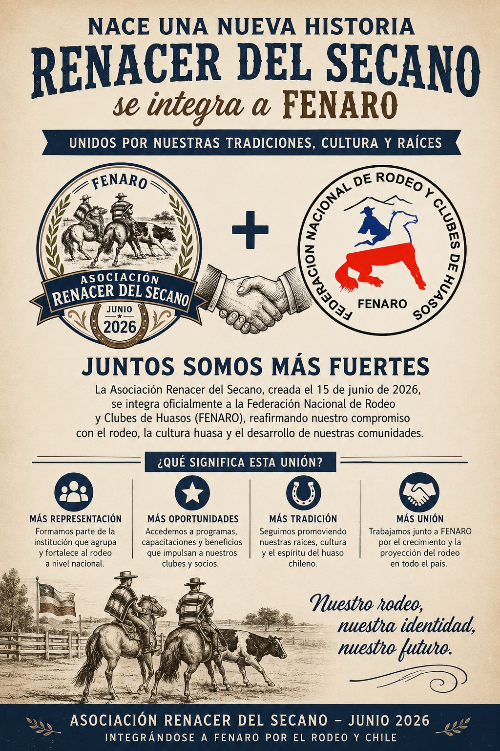 Nace una nueva historia, la Asociación Renacer del Secano se Integra a Fenaro