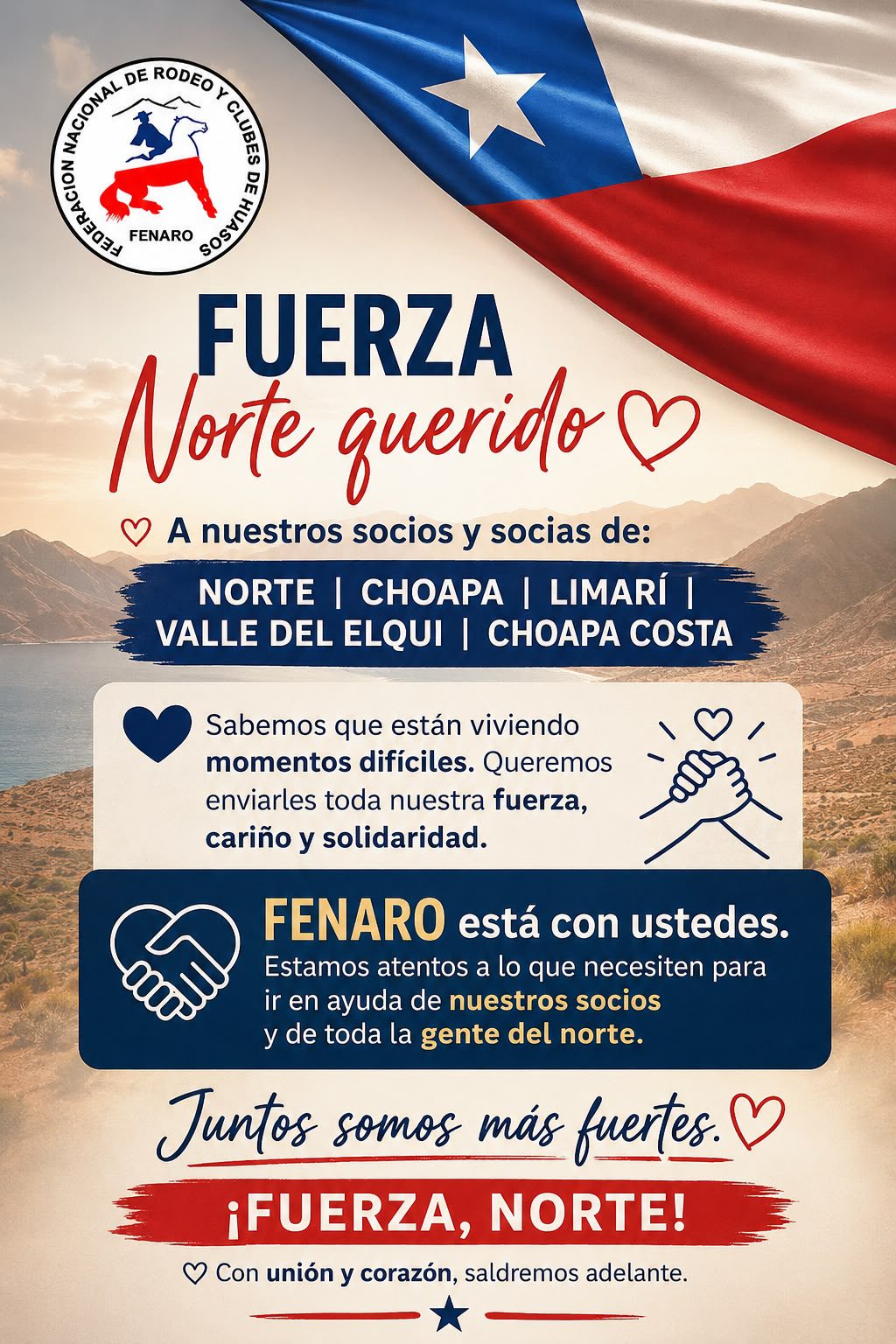 ¡Fuerza Norte Querido!